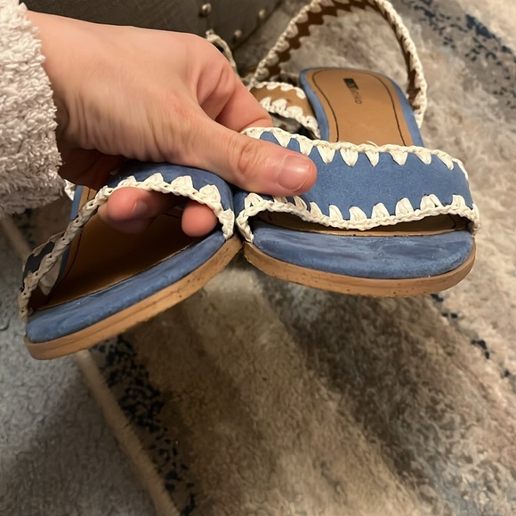 Anthropologie Matiko Melanie Leather Heel Sandals - Picture 7 of 10